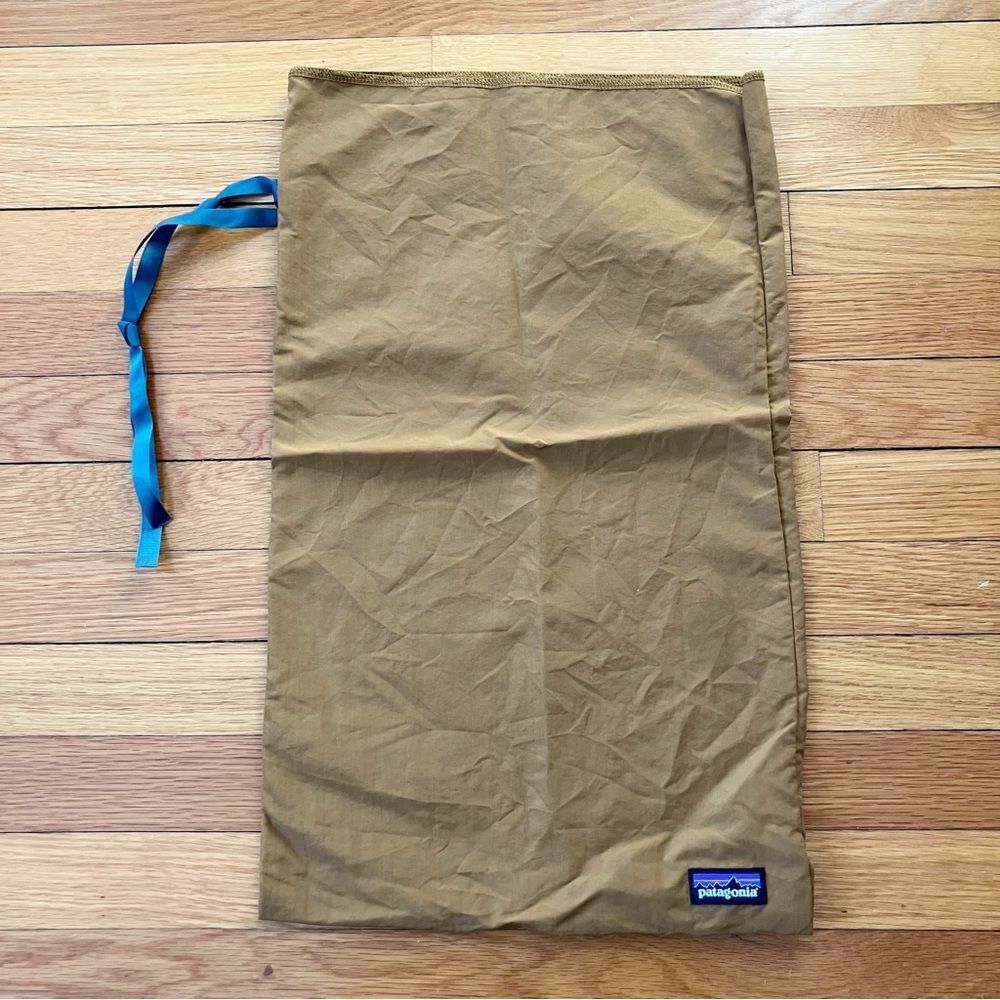Patagonia Brown Nylon Gift Bag Storage Camping Gorpcore Hiking Backpacking